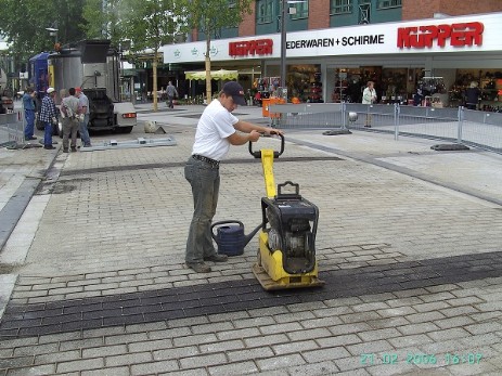 StreetPhalt Hellgaru mit Asphaltprägung